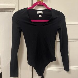 Aritzia Black Bodysuit long sleeve